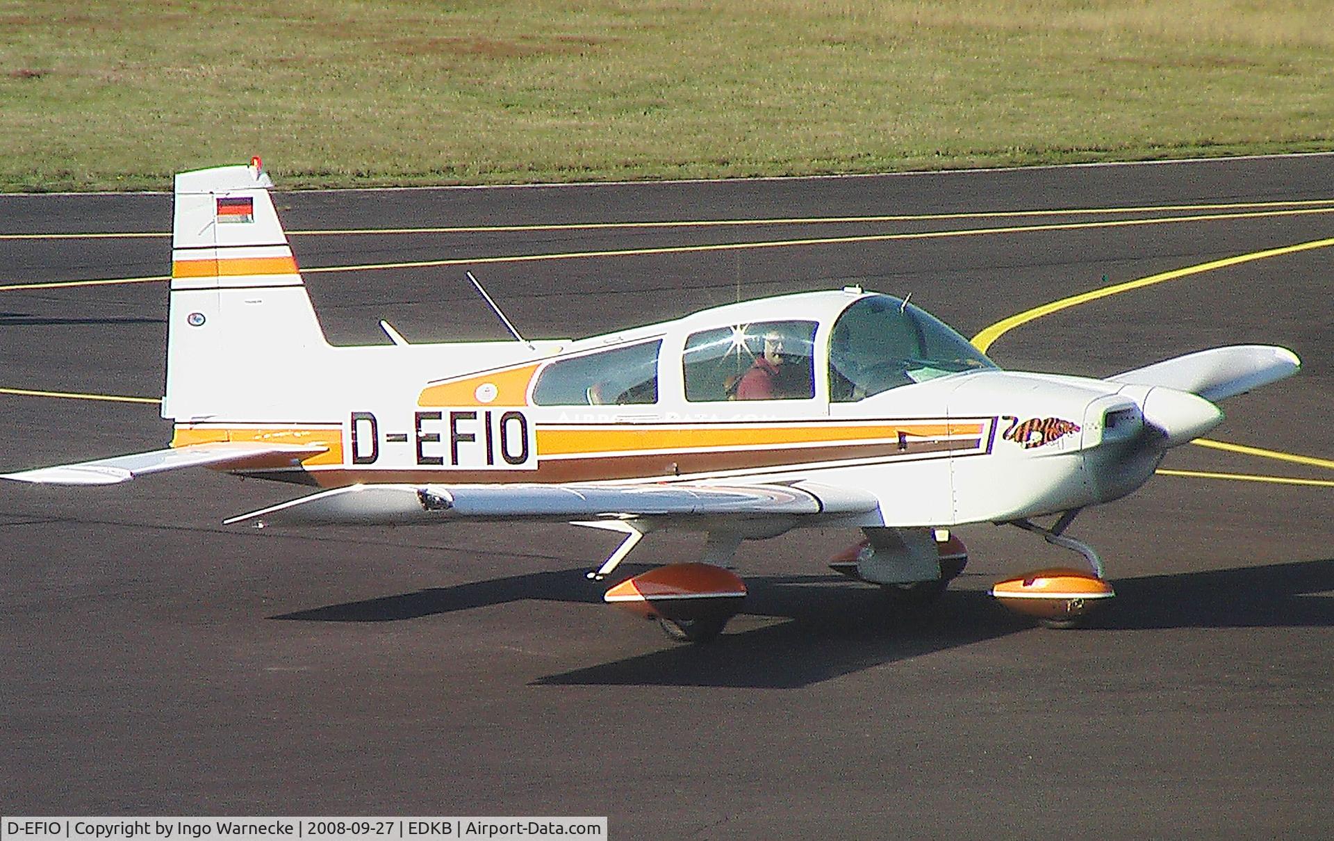 D-EFIO, Grumman American AA-5B Tiger C/N AA5B-0108, Grumman American AA-5B Tiger at Bonn/Hangelar Airfield