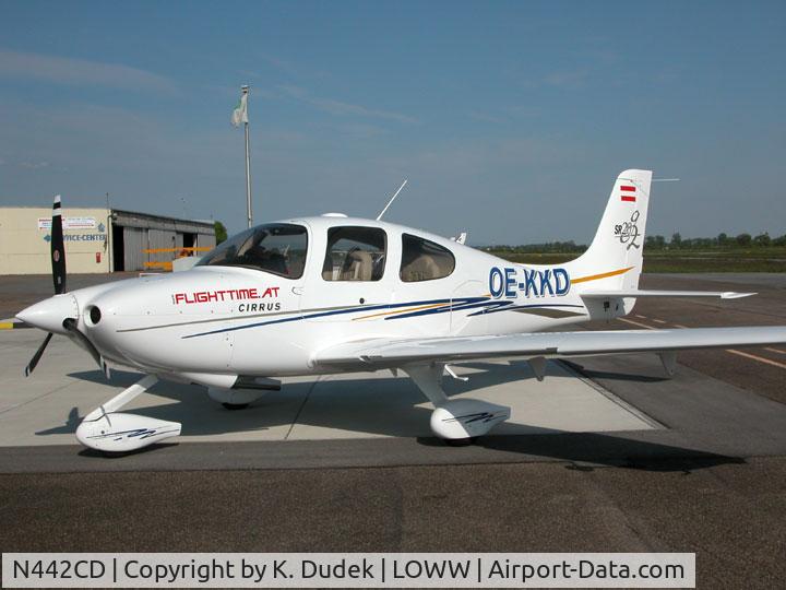N442CD, 2005 Cirrus SR22 GTS C/N 1476, OE-KKD