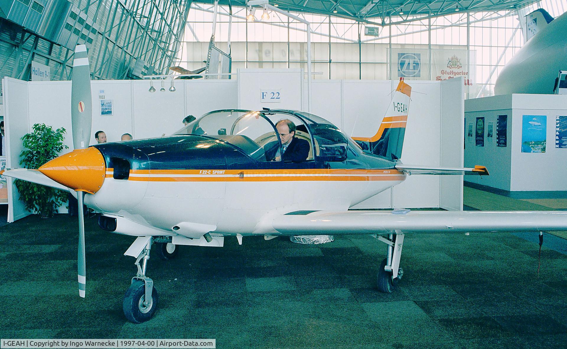 I-GEAH, 1993 General Avia F-22C C/N 005, General Avia F-22C Pinguino Sprint at the Aero 1997, Friedrichshafen