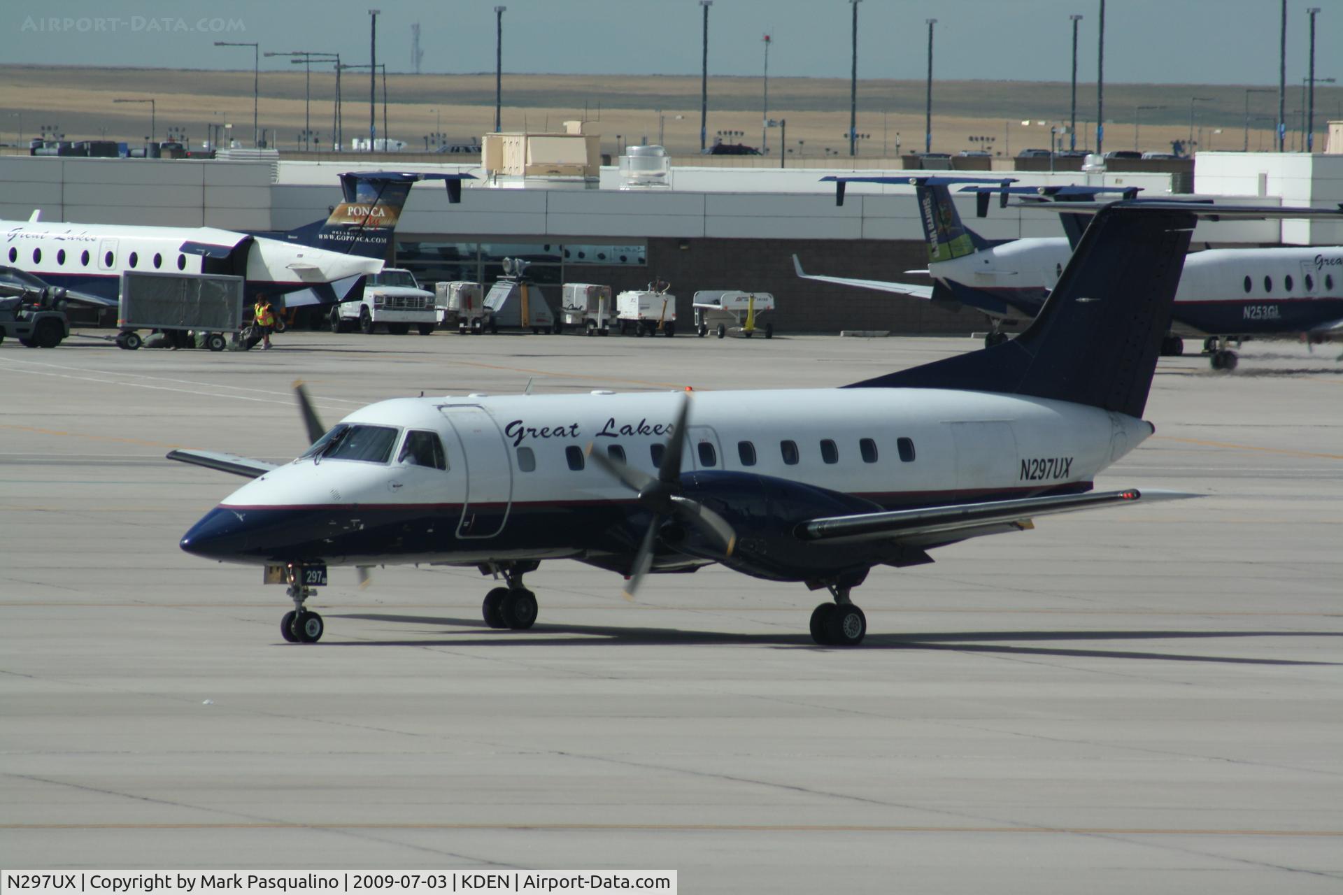 N297UX, 1995 Embraer EMB-120ER Brasilia C/N 120.297, EMB-120ER