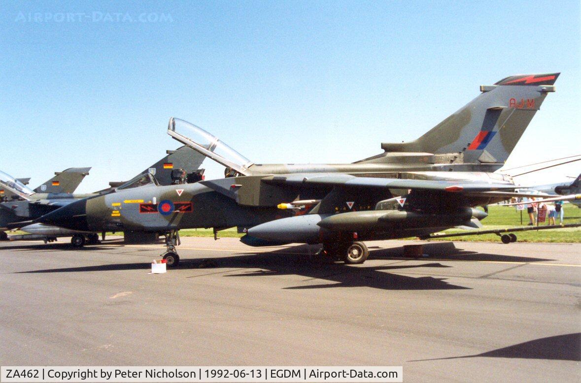 ZA462, 1983 Panavia Tornado GR.1 C/N 271/BS092/3128, Tornado GR.1 of 617 Squadron at the 192 Air Tattoo Intnl at Boscombe Down.