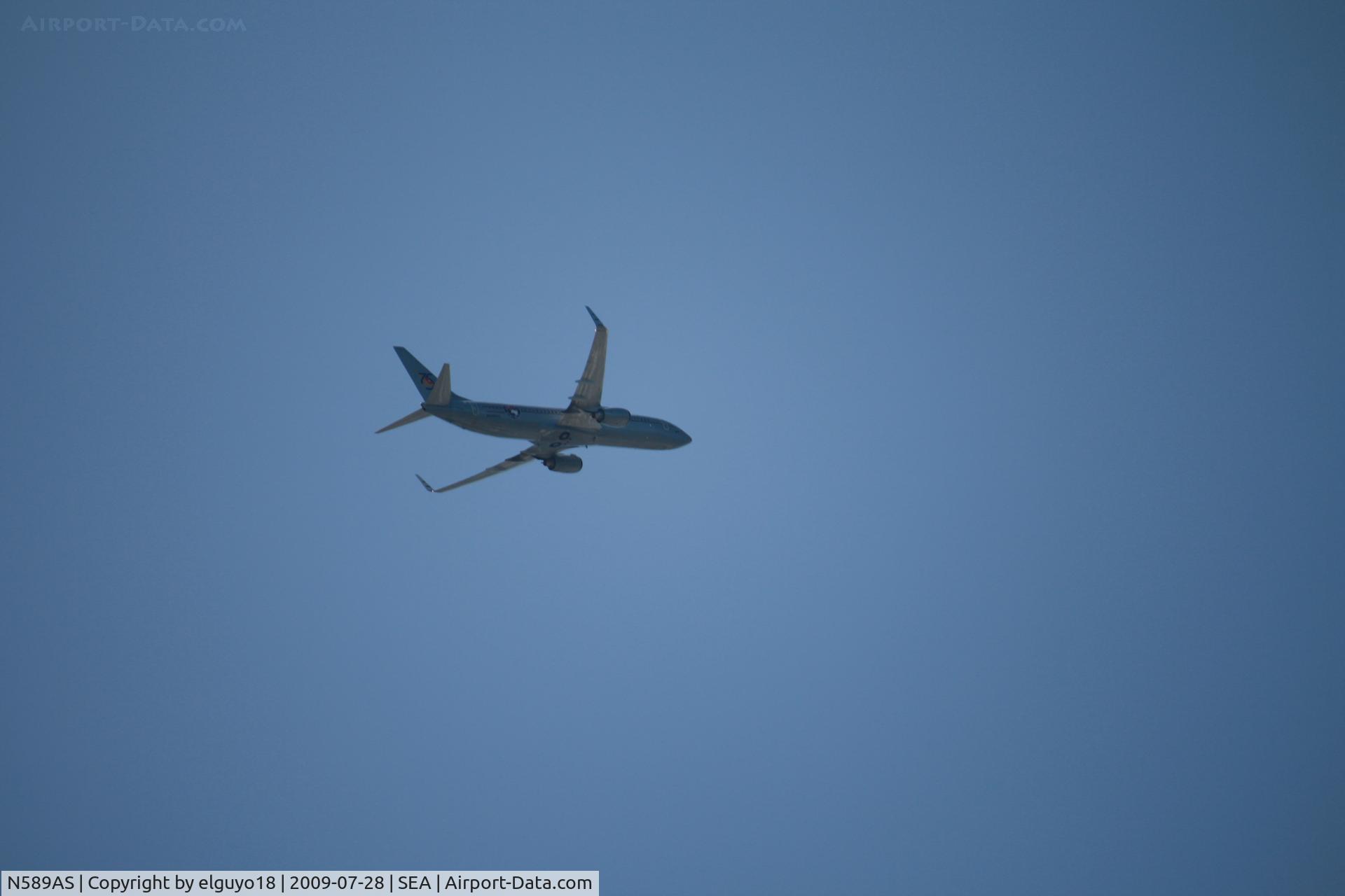 N589AS, 2007 Boeing 737-890 C/N 35686, ALASKA 75 TH ANNIVERSARY