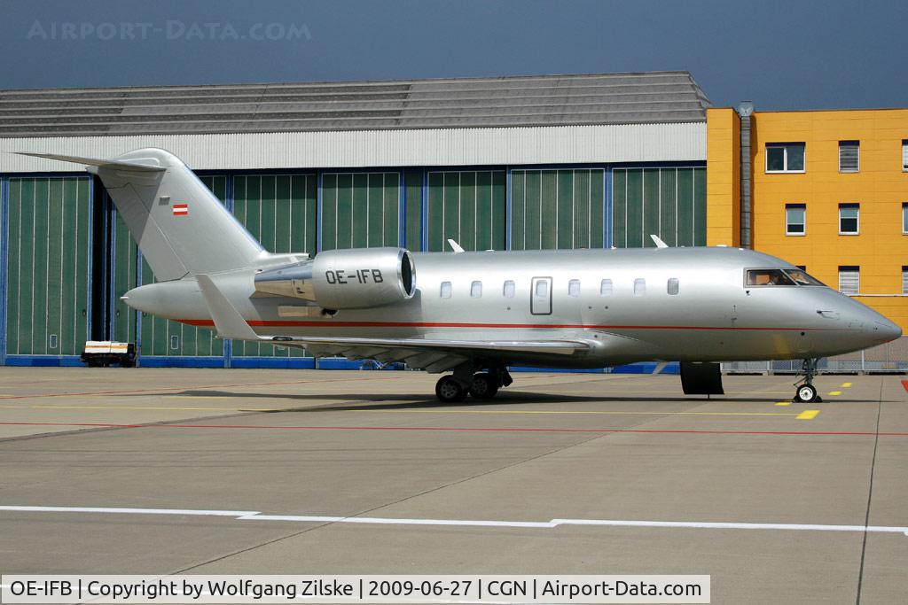 OE-IFB, 2007 Bombardier Challenger 605 (CL-600-2B16) C/N 5704, visitor