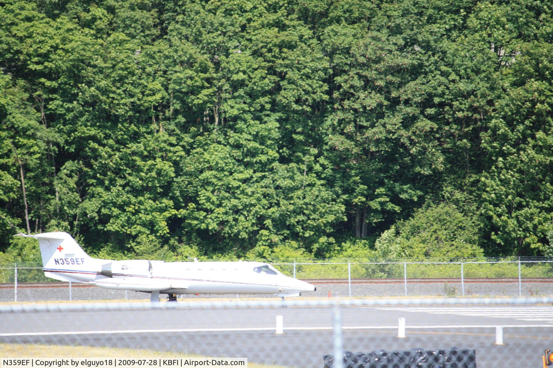 N359EF, 1978 Gates Learjet 35A C/N 193, SEATTLE -BOISE