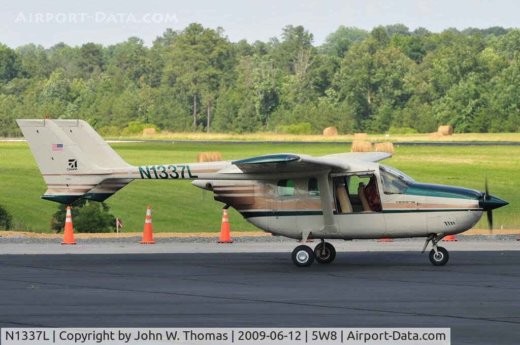 N1337L, 1977 Cessna T337H Turbo Skymaster C/N 33701829, Post checkup run