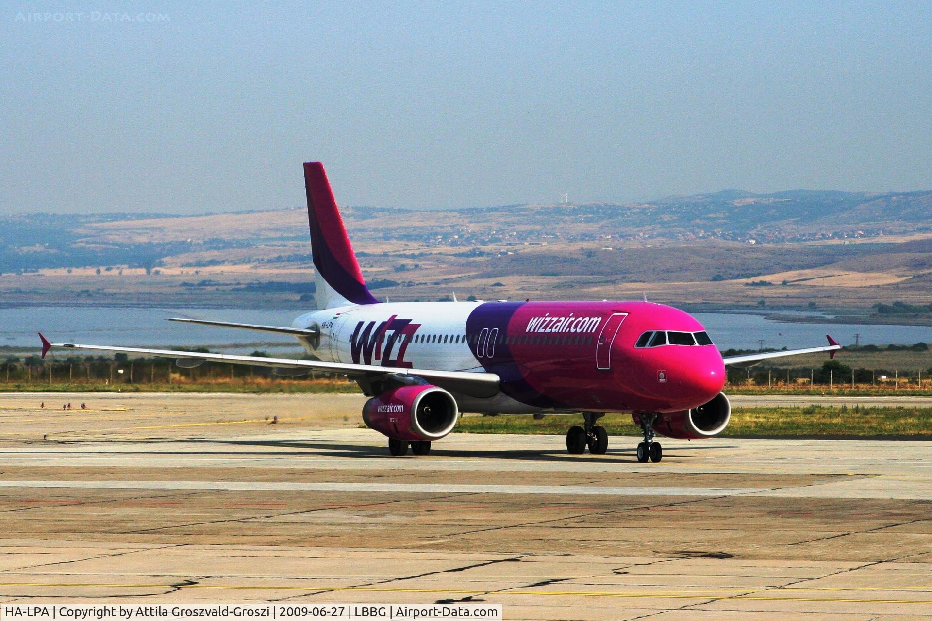 HA-LPA, 1998 Airbus A320-233 C/N 839, Burgas-Sarafovo International Airport LBBG Bulgaria
