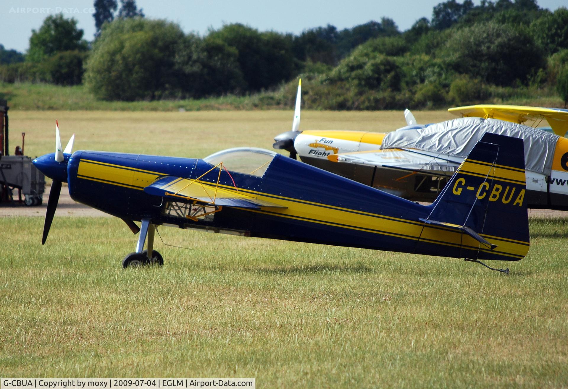 G-CBUA, 1986 Extra EA-230 C/N 009, Extra EA230 at White Waltham