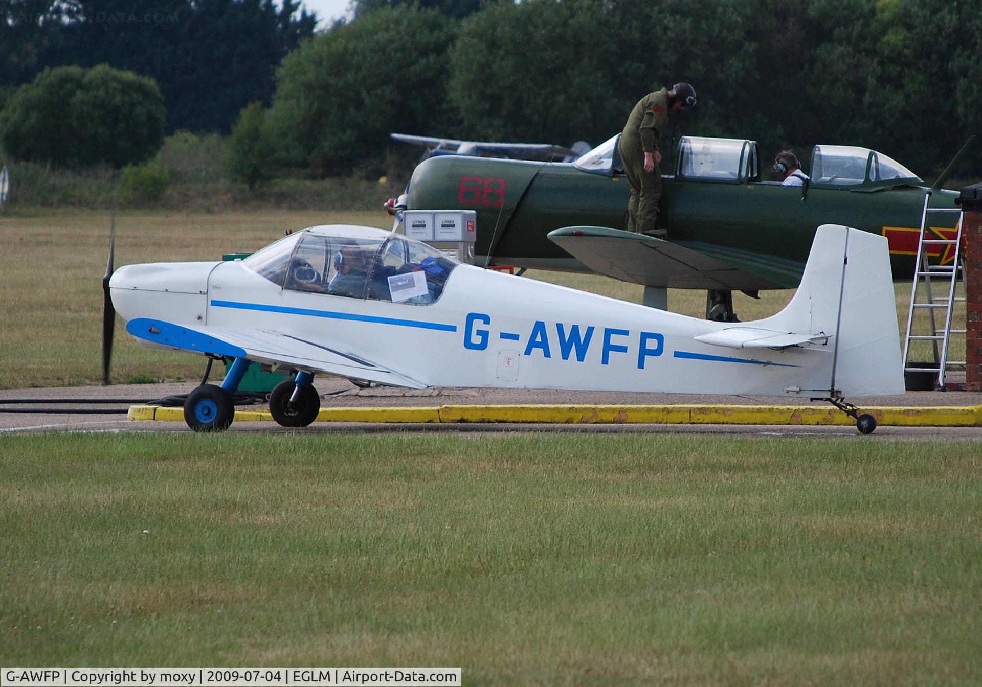G-AWFP, 1968 Rollason Druine D-62B Condor C/N RAE/631, Druine D.62B Condor at White Waltham