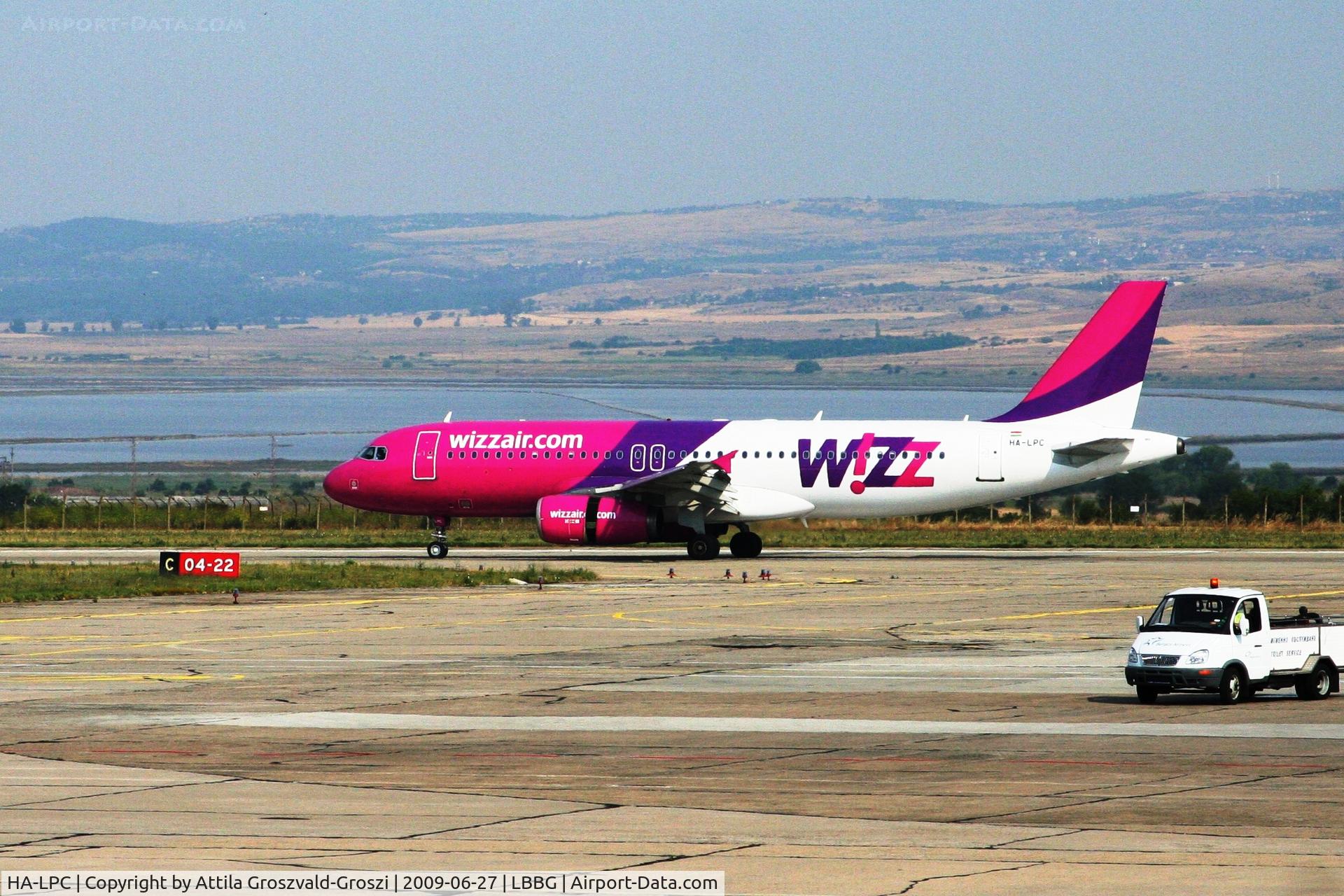 HA-LPC, 1998 Airbus A320-233 C/N 892, Burgas-Sarafovo International Airport LBBG Bulgaria