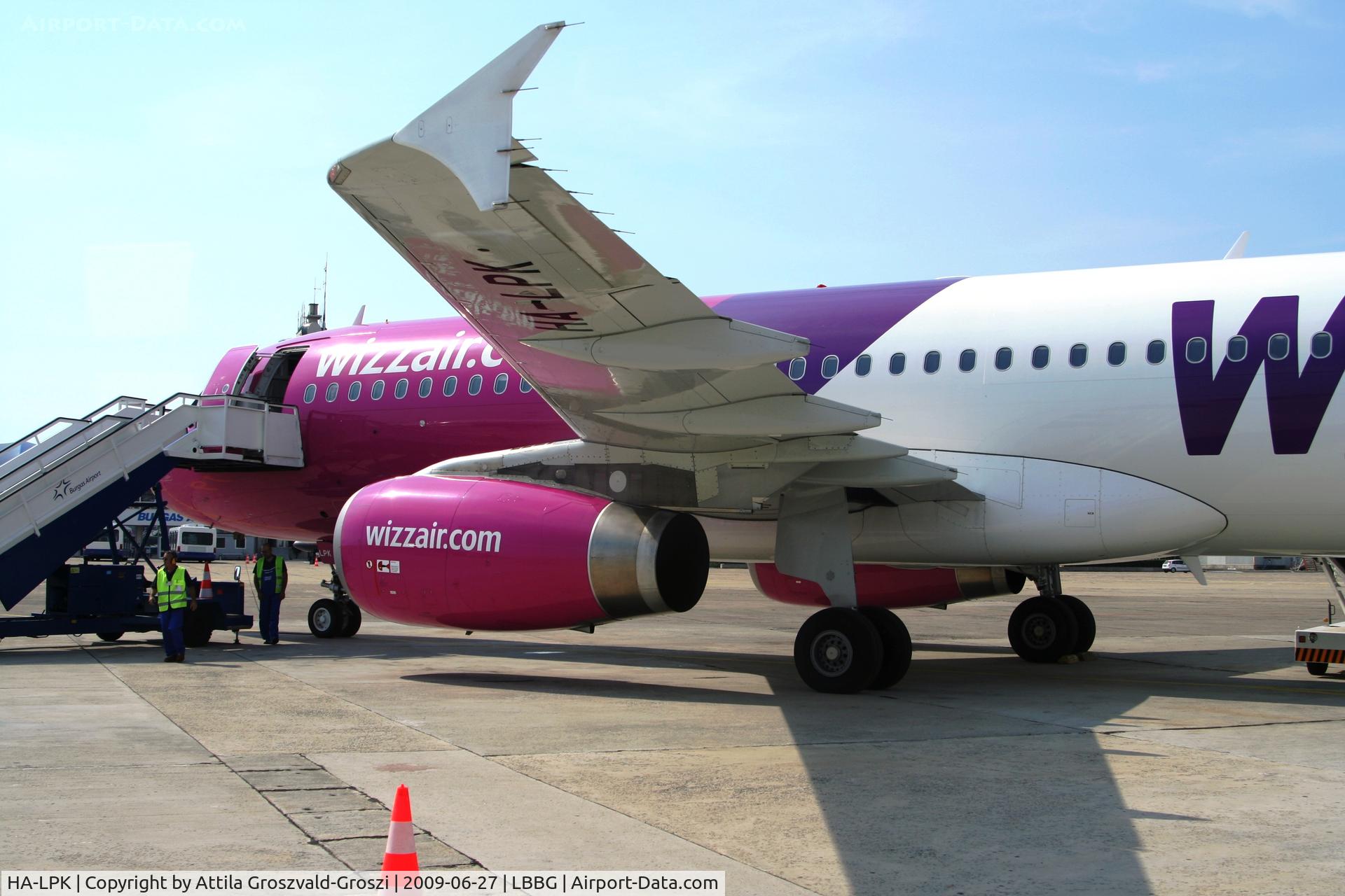 HA-LPK, 2007 Airbus A320-232 C/N 3143, Burgas-Sarafovo International Airport LBBG Bulgaria