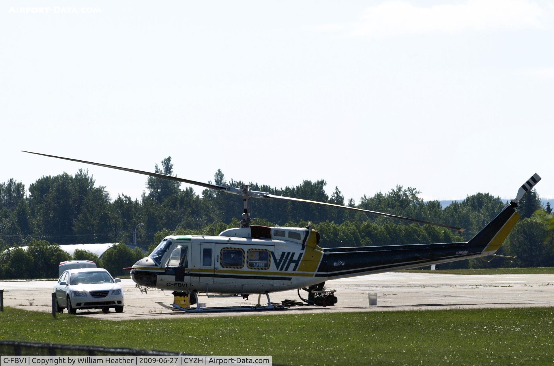 C-FBVI, 1969 Bell 205A-1 C/N 30062, Slave Lake Airport