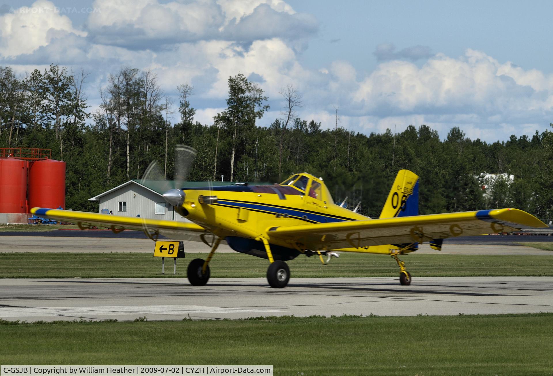 C-GSJB, 2003 Air Tractor AT-802A C/N 802A-0148, Slave Lake Air Tanker Base