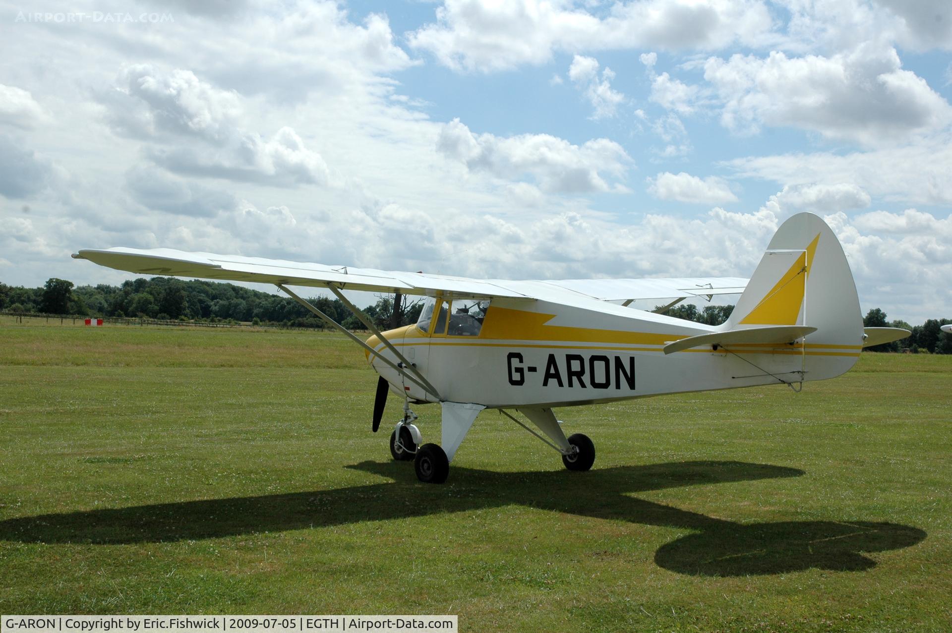 G-ARON, 1961 Piper PA-22-108 Colt Colt C/N 22-8822, 1. G-ARON at Shuttleworth Military Pagent air Display July 09