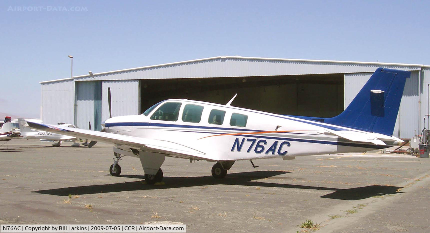 N76AC, 1980 Beech A36 Bonanza 36 C/N E-1791, Visitor