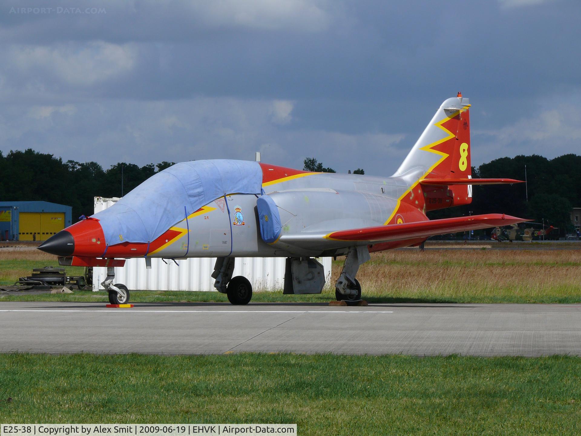 E25-38, CASA C-101EB Aviojet C/N EB01-28-038, CASA C101EB Aviojet E25-38/8 Spanish Air Force Patrulla Aguila