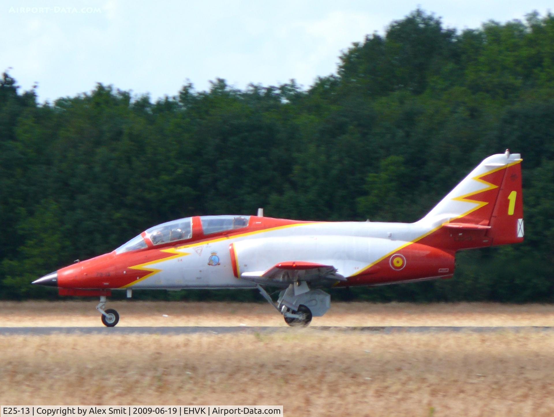 E25-13, CASA C-101EB Aviojet C/N EB01-13-013, CASA C101EB Aviojet E25-13/79-13/1 Spanish Air Force Patrulla Aguila