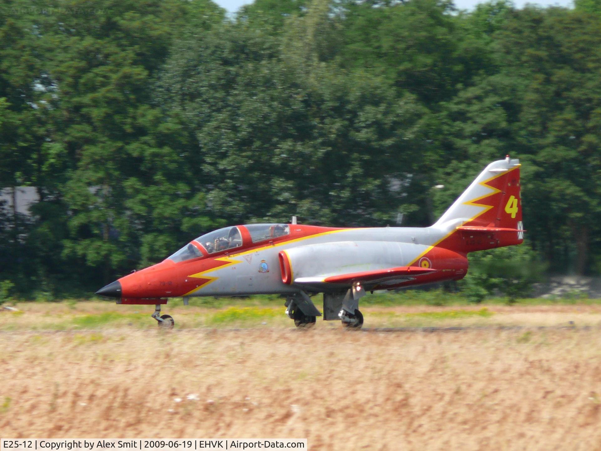E25-12, CASA C-101EB Aviojet C/N EB01-12-012, CASA C101EB Aviojet E25-13/79-12/4 Spanish Air Force Patrulla Aguila