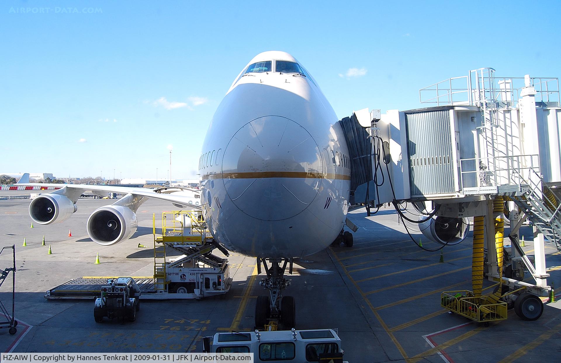 HZ-AIW, 1997 Boeing 747-468 C/N 28340, Saudi Arabian Boeing 747-400