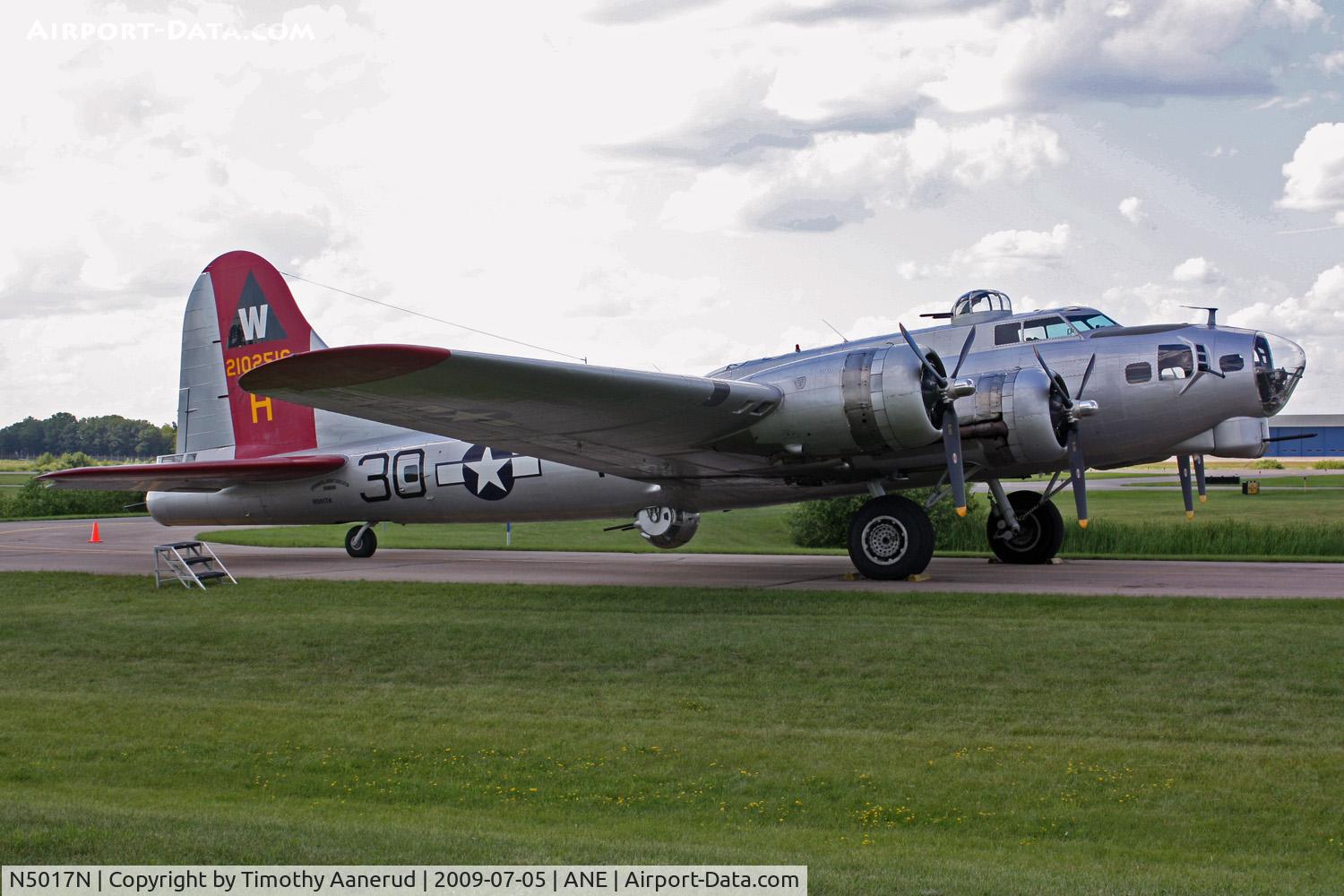N5017N, 1944 Lockheed/Vega (Boeing) B-17G-105-VE Flying Fortress C/N 8649, Aluminum Overcast