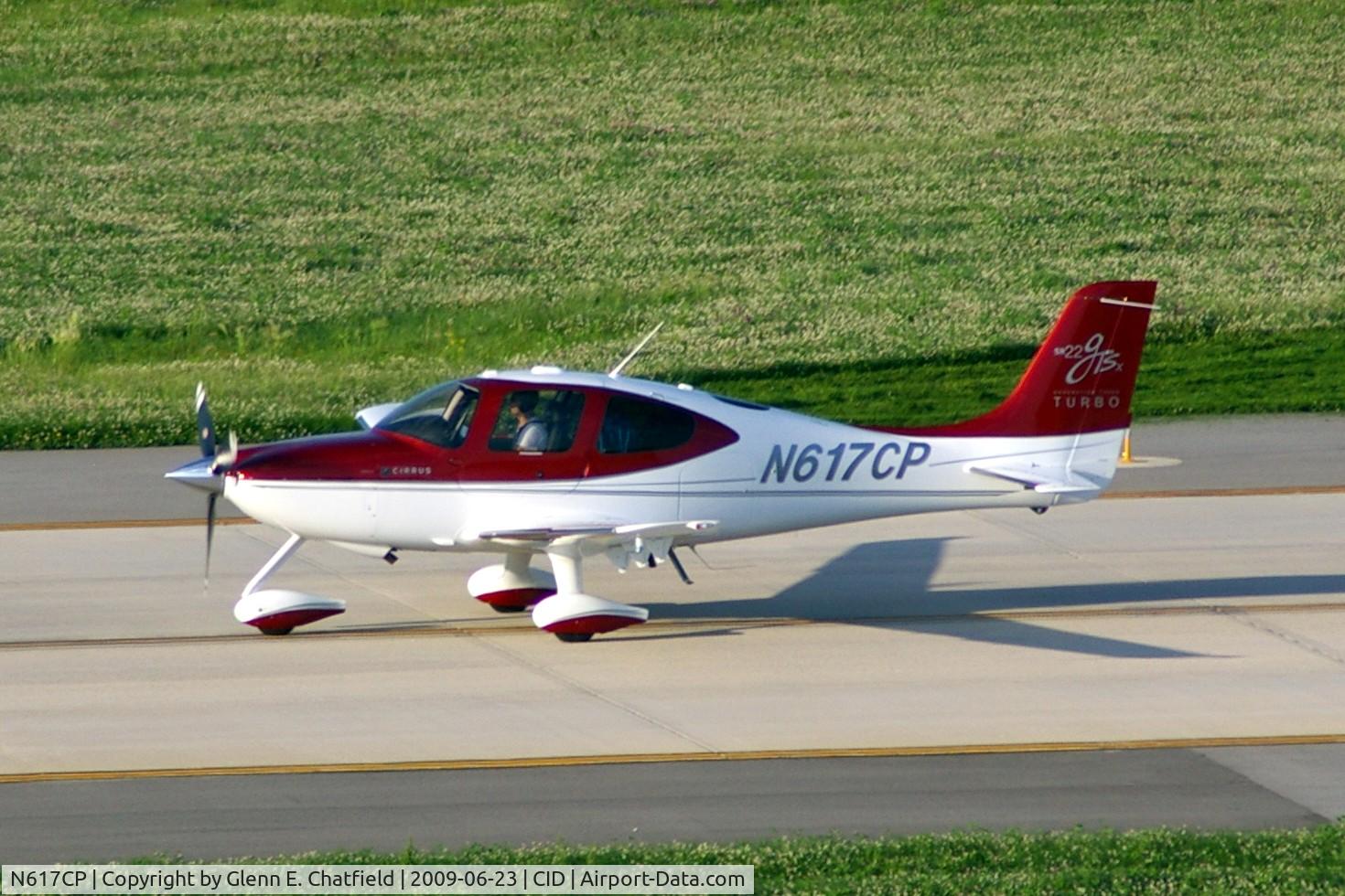 N617CP, Cirrus SR22 C/N 3363, Taxiing on Alpha to Runway 27 for departure