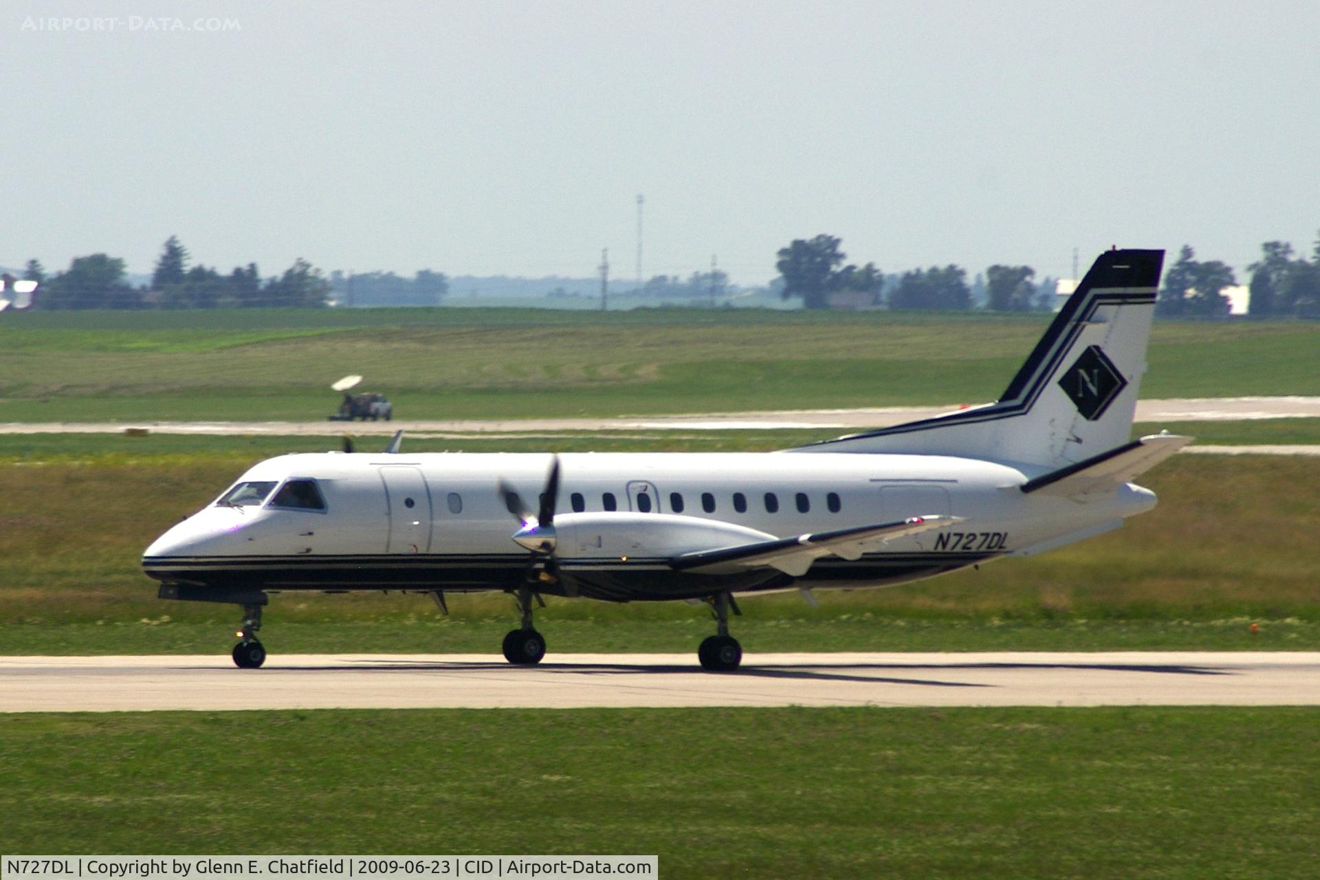 N727DL, 1985 Saab-Fairchild SF340A C/N 340A-036, Take-off roll on Runway 13