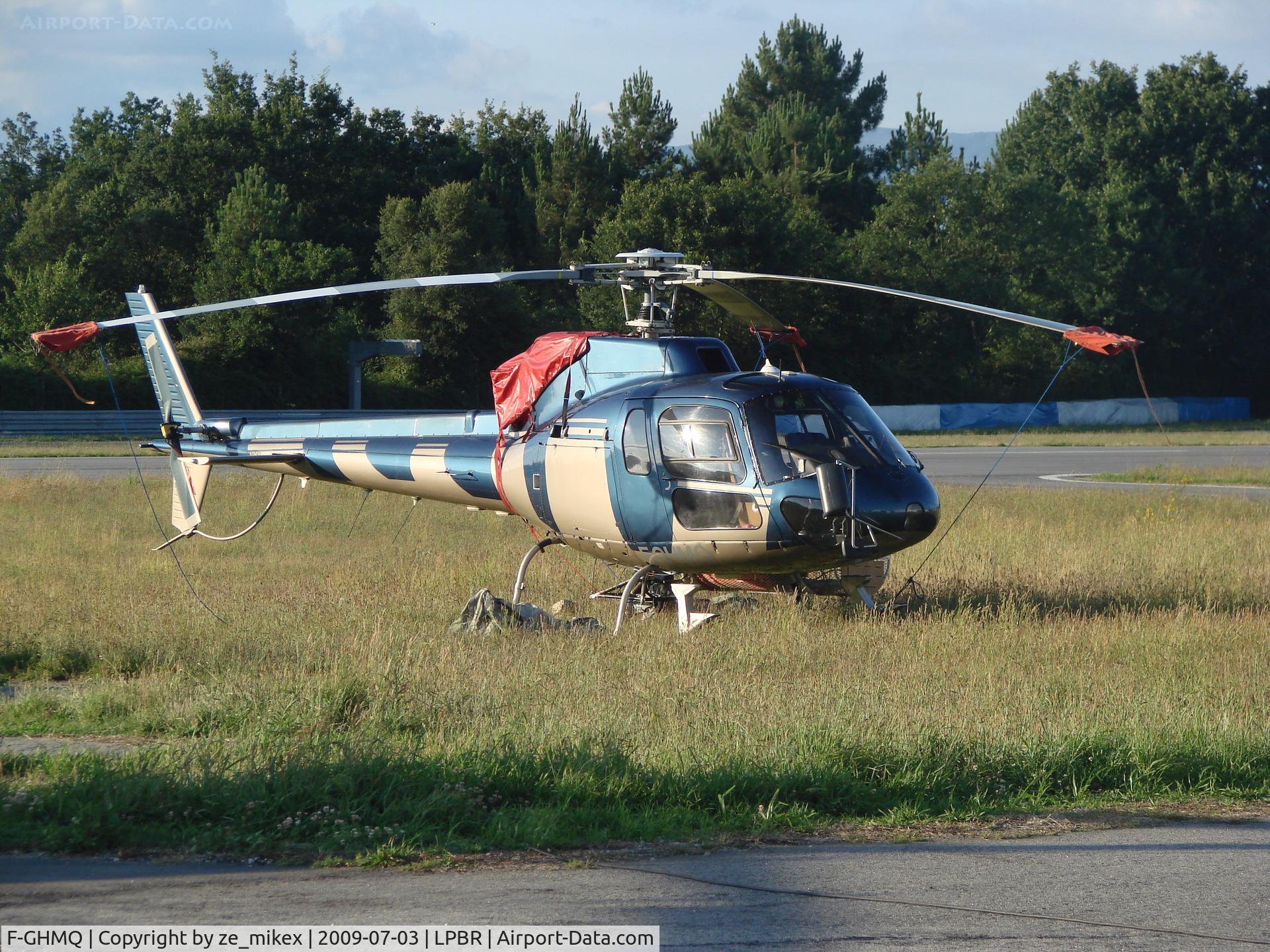 F-GHMQ, Eurocopter AS-350B-2 Ecureuil C/N 2525, Based at Braga for fire fighting
