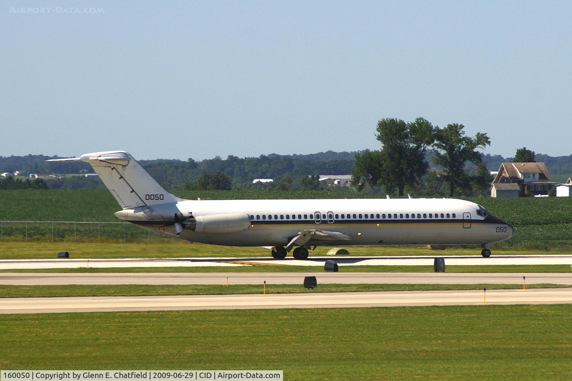 160050, 1975 McDonnell Douglas C-9B (DC-9-33) Skytrain II C/N 47699, Landing roll out on runway 27