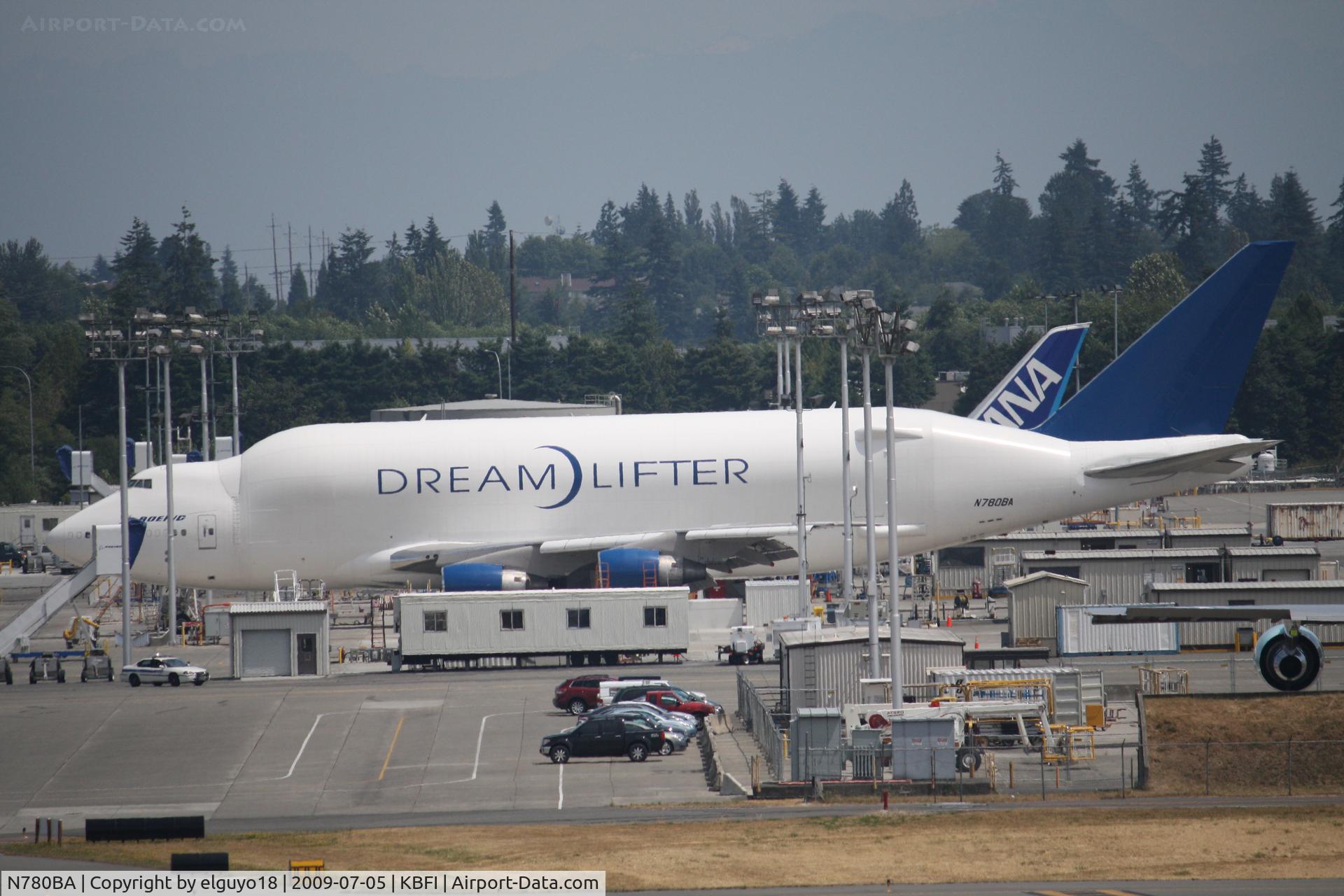 N780BA, 1990 Boeing 747-409(LCF) Dreamlifter C/N 24310, DREAMLINER