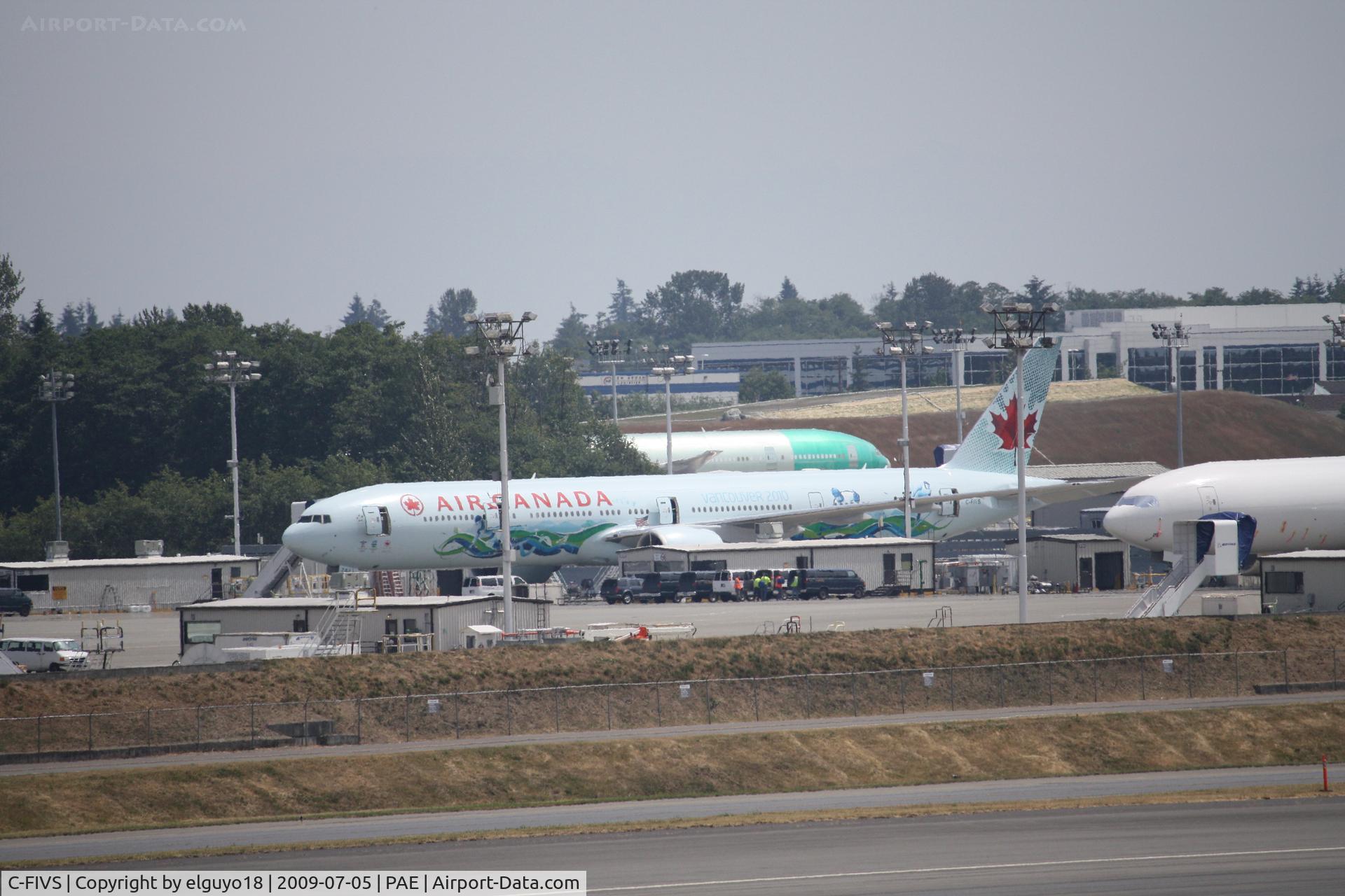 C-FIVS, 2009 Boeing 777-333/ER C/N 35784, AIR CANADA 2010 WINTER OLYMPICS THEME