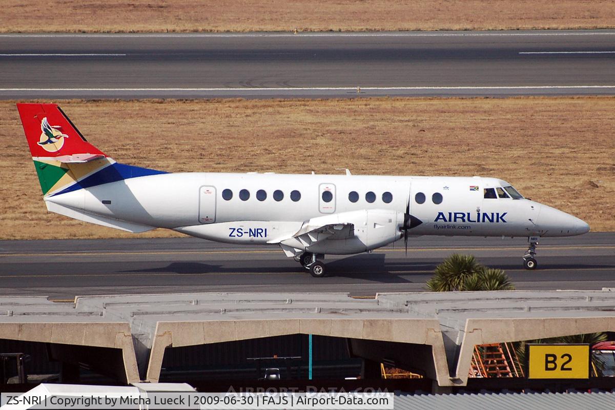 ZS-NRI, 1995 British Aerospace Jetstream 41 C/N 41061, At Jo'burg
