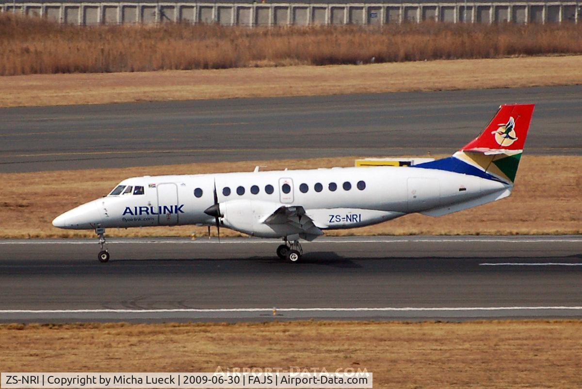 ZS-NRI, 1995 British Aerospace Jetstream 41 C/N 41061, At Jo'burg