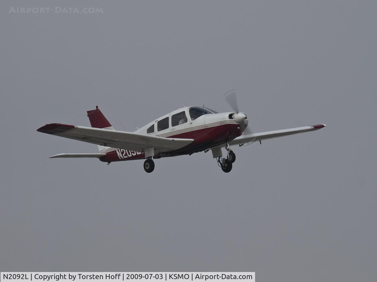 N2092L, 1978 Piper PA-28-161 Warrior II C/N 28-7916241, N2092L departing from RWY 03