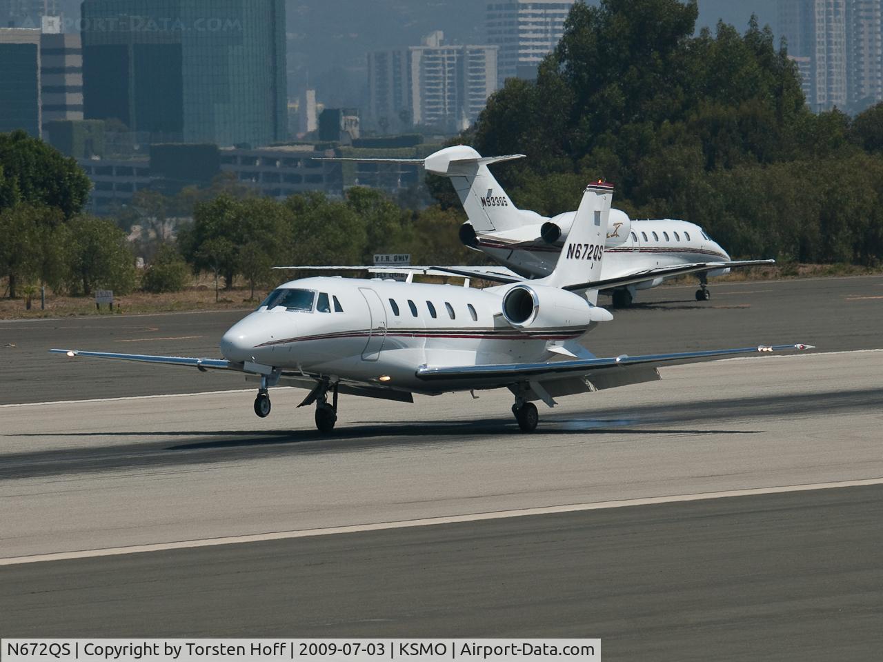 N672QS, 2006 Cessna 560XL C/N 560-5663, N672QS arriving on RWY 21