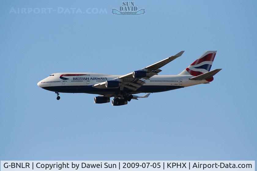 G-BNLR, 1990 Boeing 747-436 C/N 24447, approaching