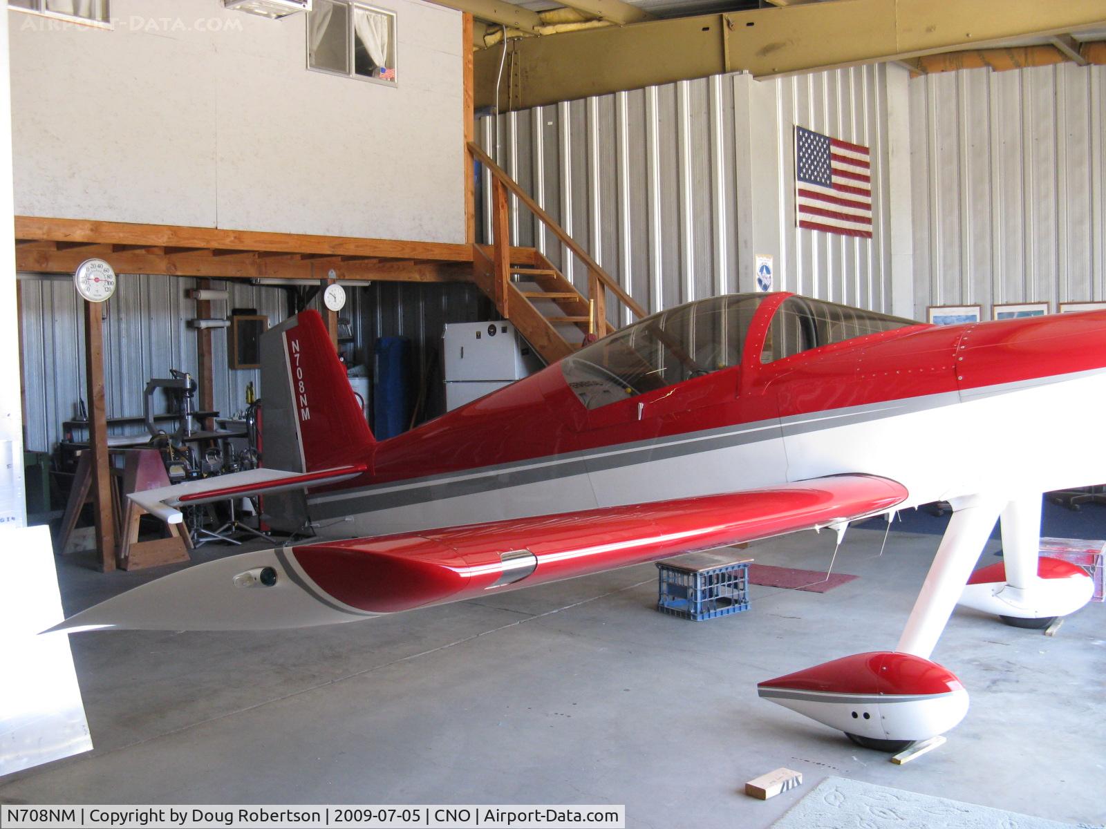 N708NM, Harmon Rocket C/N 4248, 2009 Scott SCOTT ROCKET, Lycoming AEIO-540-D4A5 260 Hp, in tight quarters