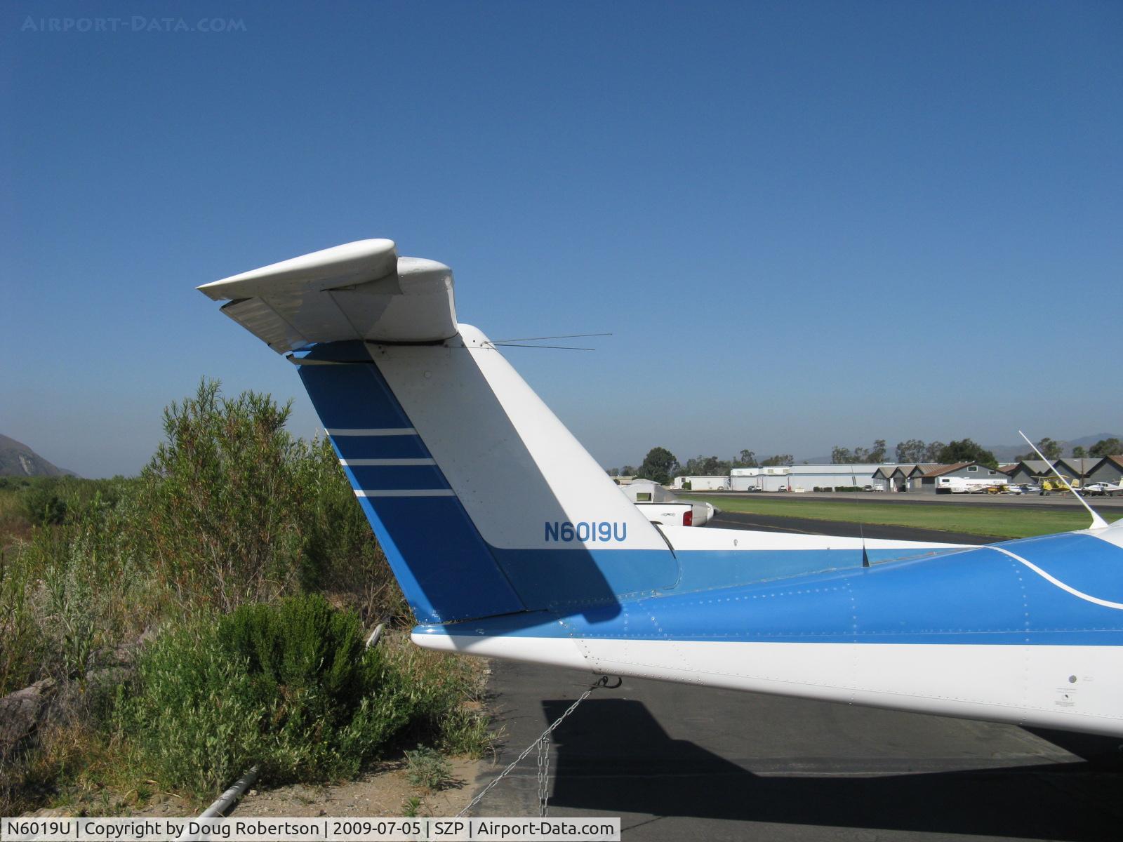 N6019U, 1979 Beech 77 Skipper C/N WA-8, 1979 Beech 77 SKIPPER, Lycoming O-235-L2C 115 Hp, GA(W)-1 airfoil, T-Tail for good low speed pitch control & positive intentional spin recovery
