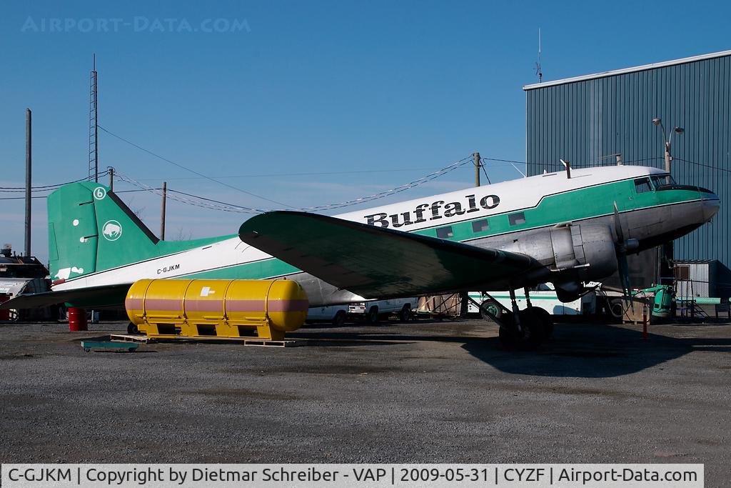 C-GJKM, 1942 Douglas DC3C-S1C3G (C-47A) C/N 13580, Buffalo Airways DC3