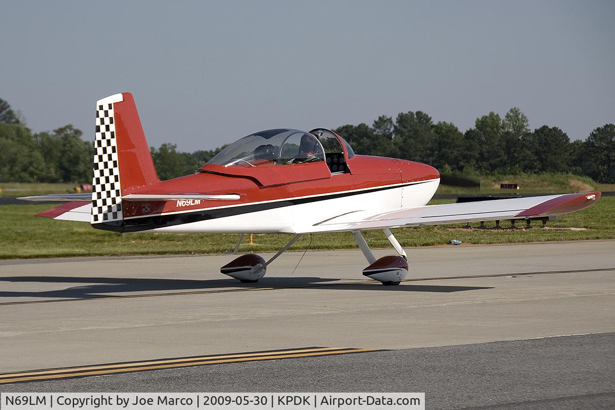 N69LM, 2008 Vans RV-8A C/N 81427, @ PDK