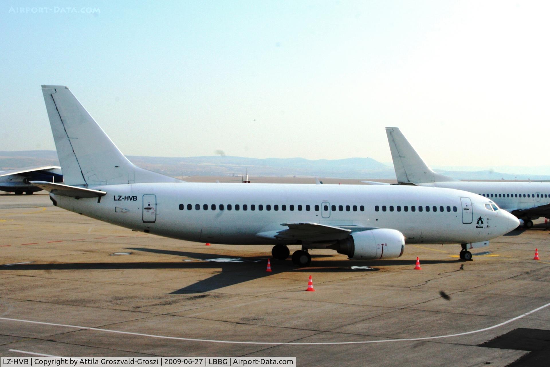 LZ-HVB, Boeing 737-3S1 C/N 24834, Burgas-Sarafovo International Airport LBBG Bulgaria