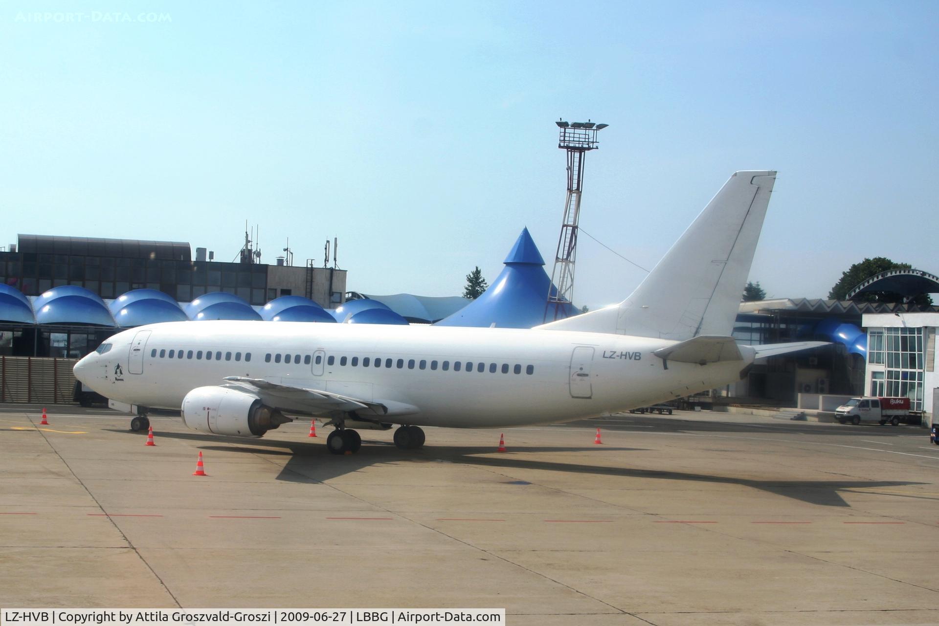LZ-HVB, Boeing 737-3S1 C/N 24834, Burgas-Sarafovo International Airport LBBG Bulgaria