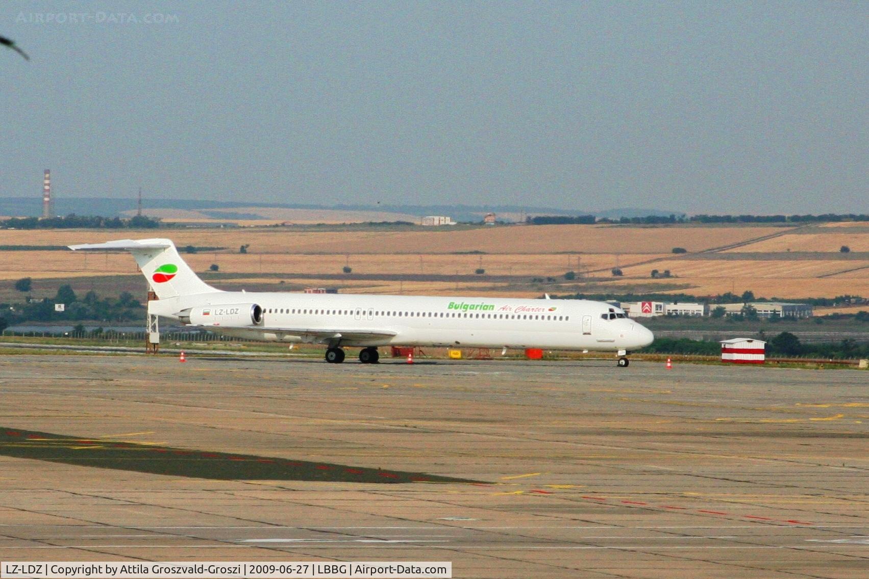 LZ-LDZ, 1990 McDonnell Douglas MD-83 C/N 49930, Burgas-Sarafovo International Airport LBBG Bulgaria