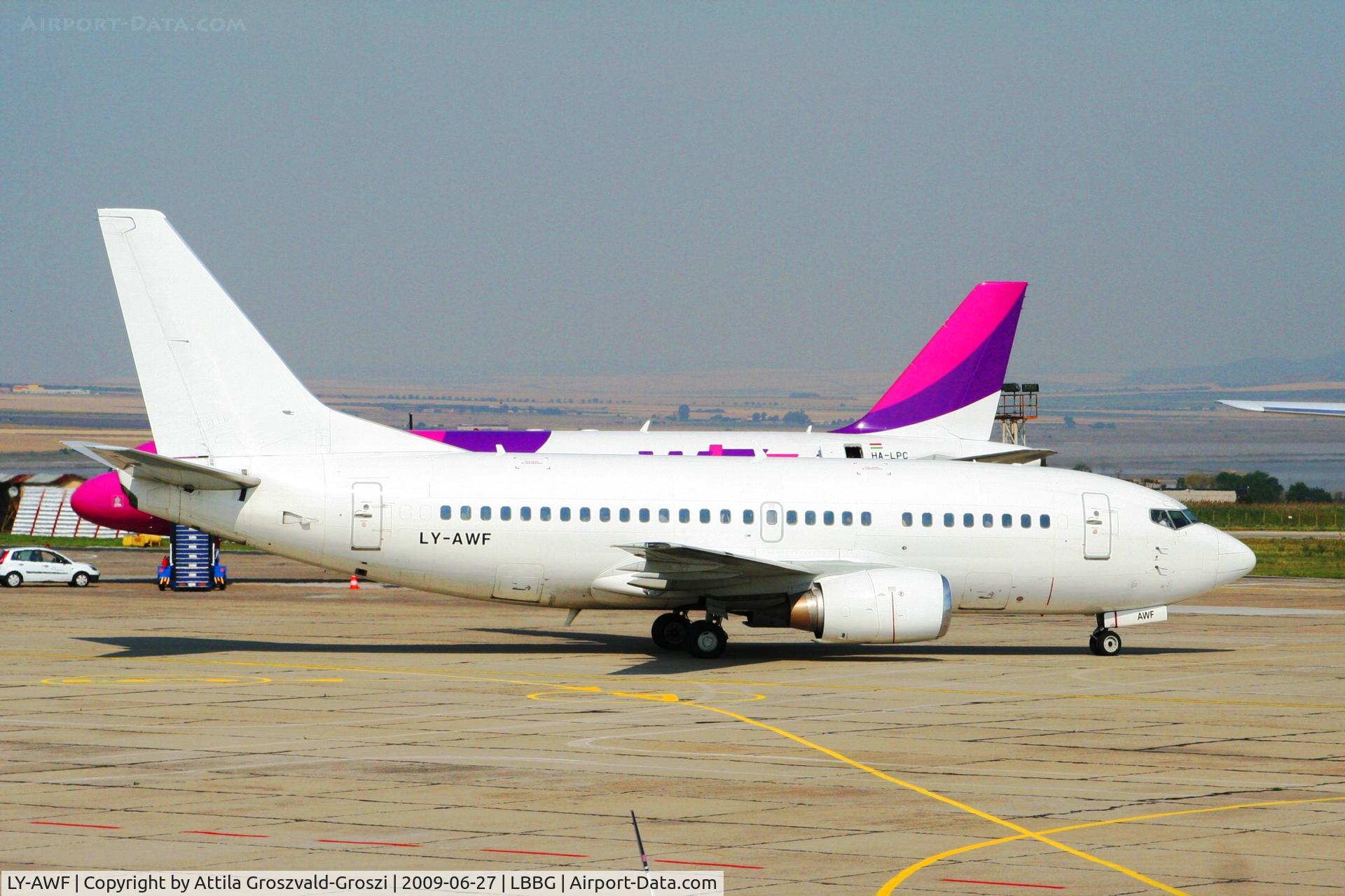 LY-AWF, 1993 Boeing 737-522 C/N 26707, Burgas-Sarafovo International Airport LBBG Bulgaria