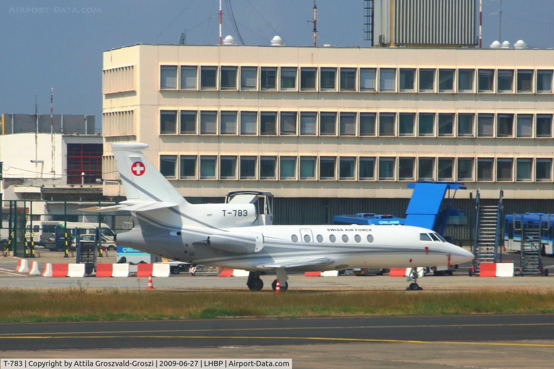 T-783, Dassault Falcon 50 C/N 67, Budapest Ferihegy Terminal 1. LHBP