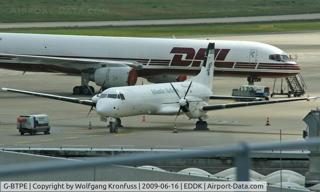 G-BTPE, 1989 British Aerospace ATP C/N 2012, ATP freighter