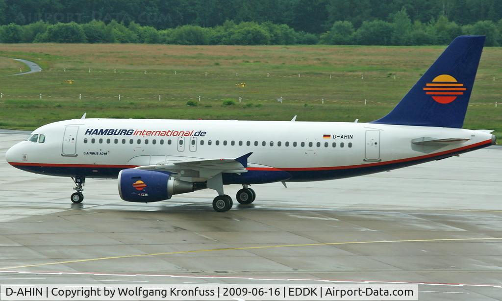 D-AHIN, 2009 Airbus A319-112 C/N 3853, new Bus for HHI