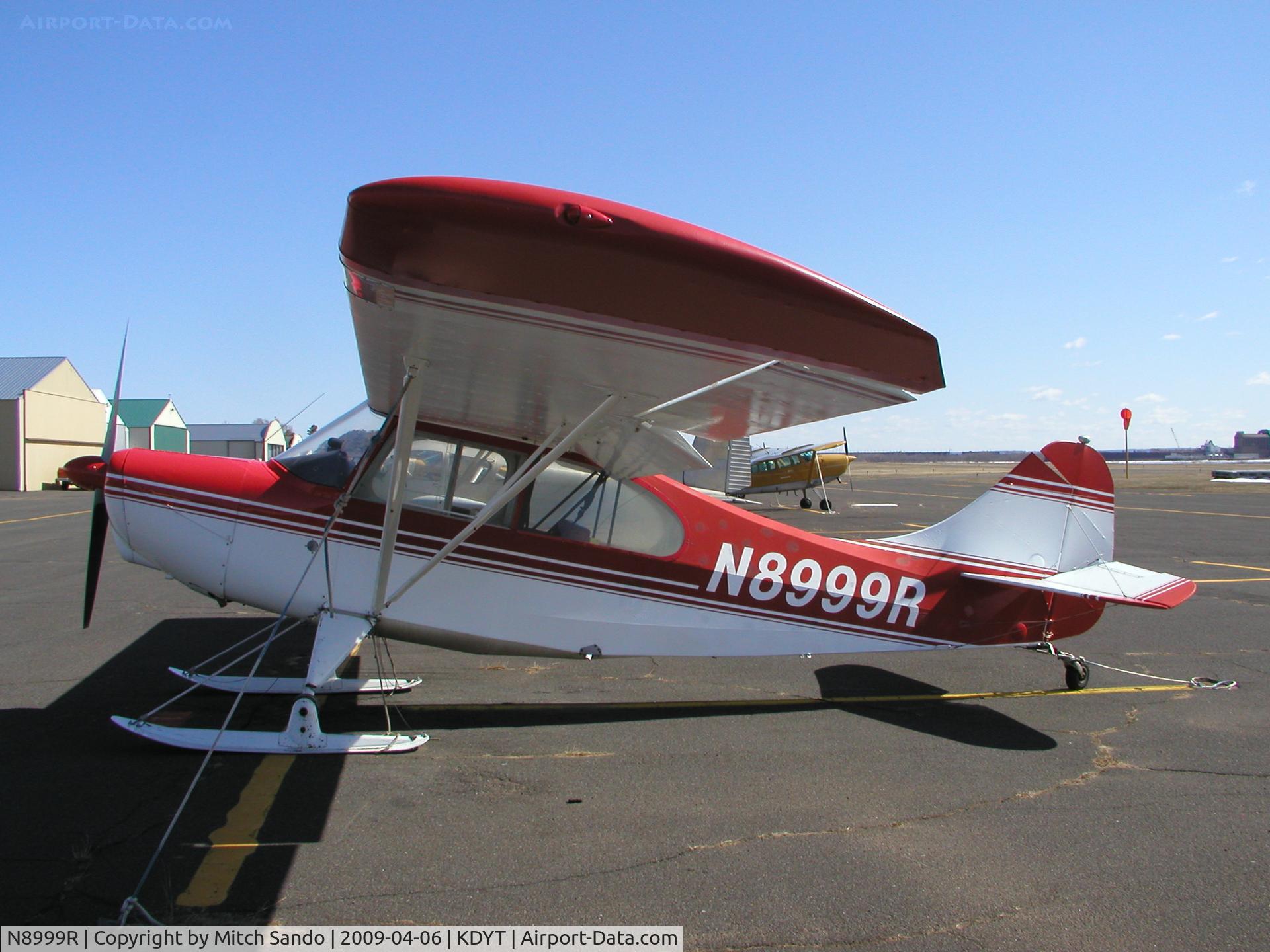N8999R, 1960 Champion 7GCB C/N 7GCB-35, Parked on the ramp at Sky Harbor.