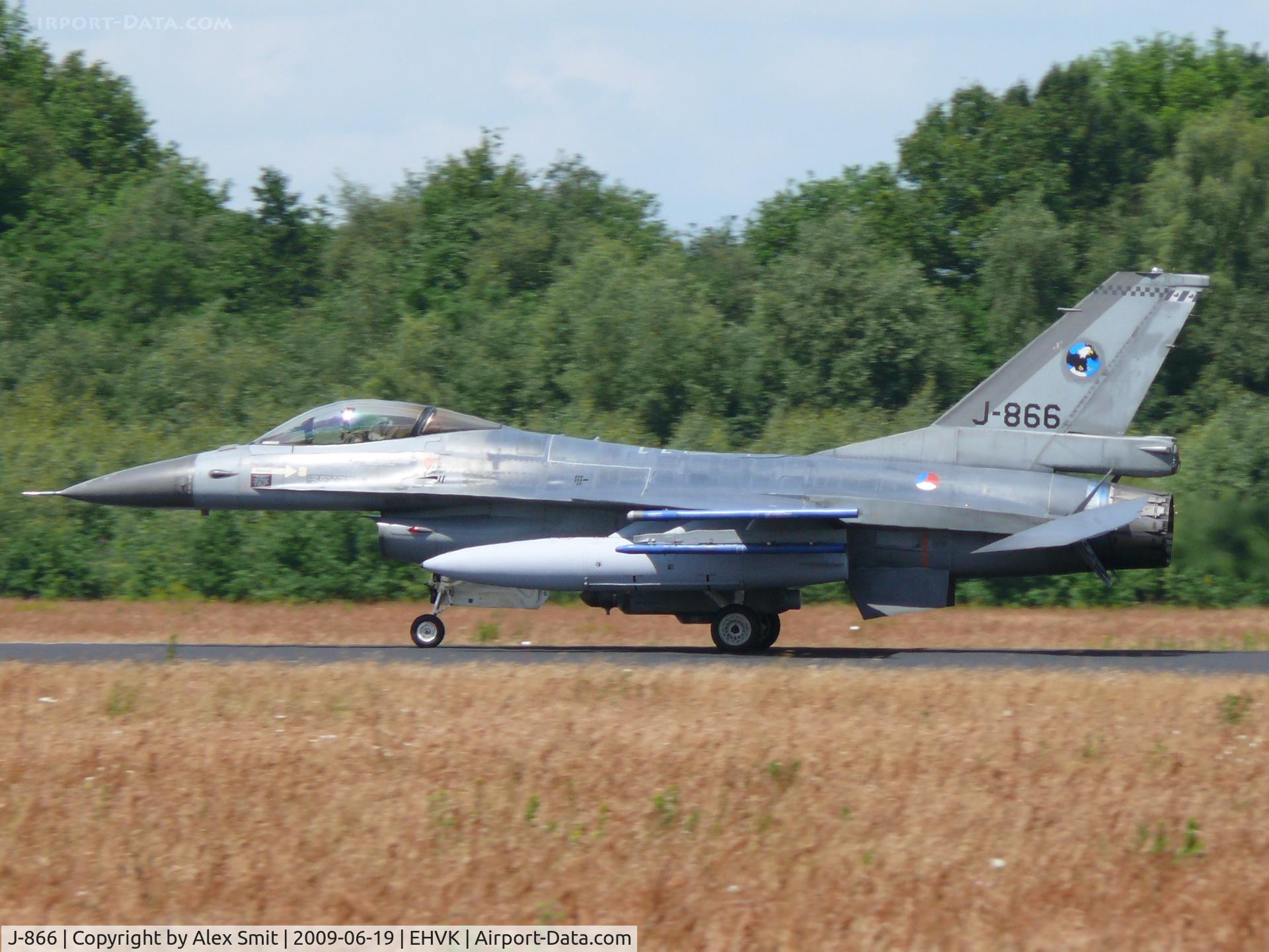 J-866, Fokker F-16AM Fighting Falcon C/N 6D-83, General Dynamics F-16AM Fighting Falcon J-866 Royal Netherlands Air Force