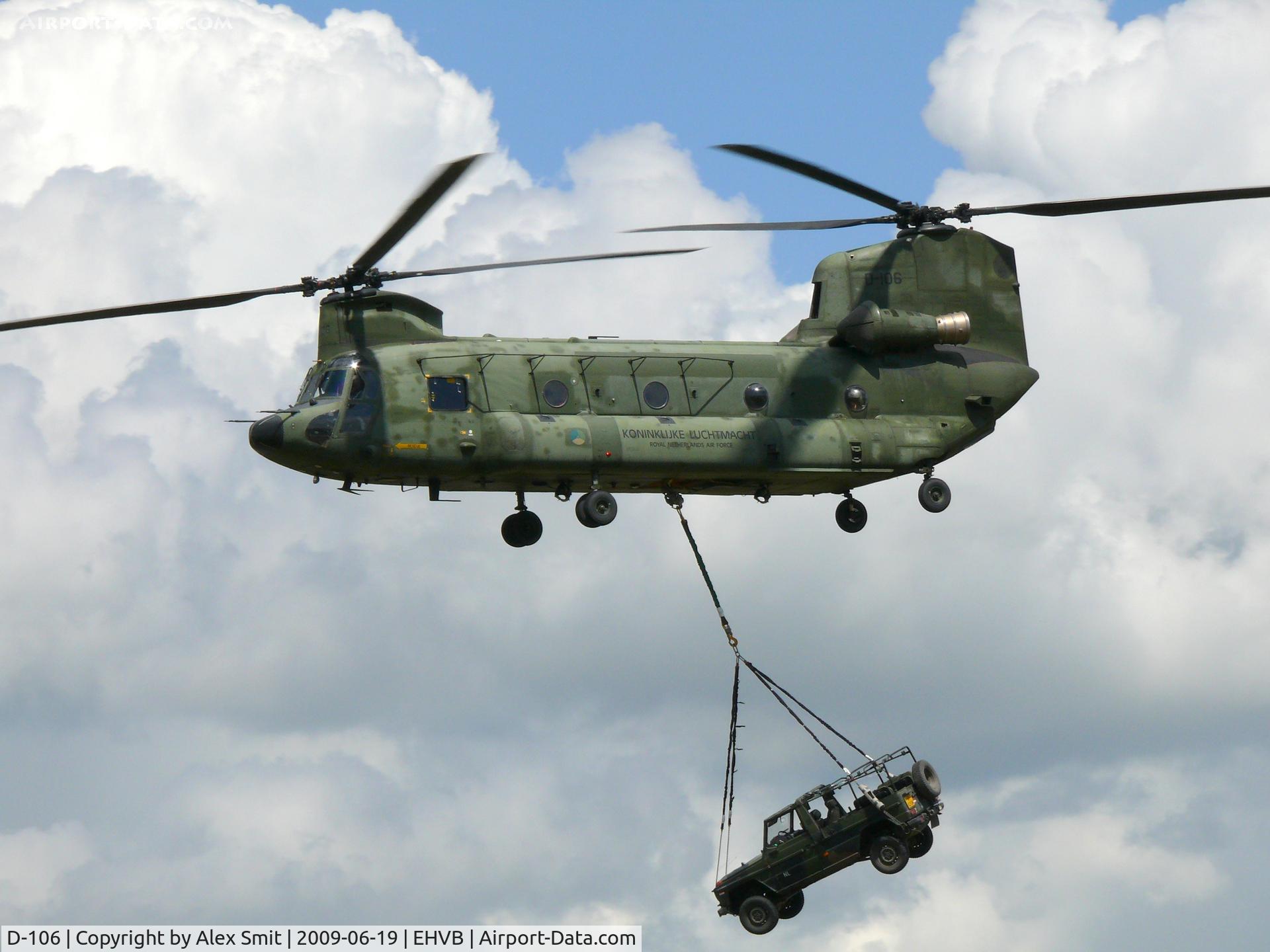 D-106, Boeing CH-47D Chinook C/N M.4106, Boeing Vertol CH-47D Chinook D-106 Royal Netherlands Air Force
