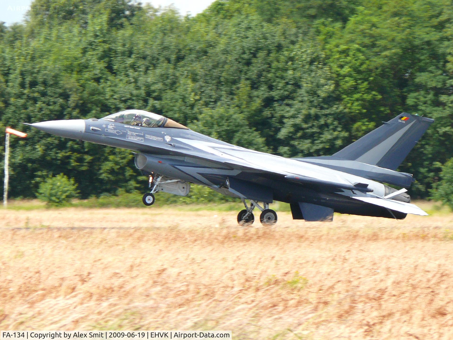 FA-134, SABCA F-16AM Fighting Falcon C/N 6H-134, General Dynamics F-16AM Fighting Falcon FA-134 Belgian Air Force demo aircraft