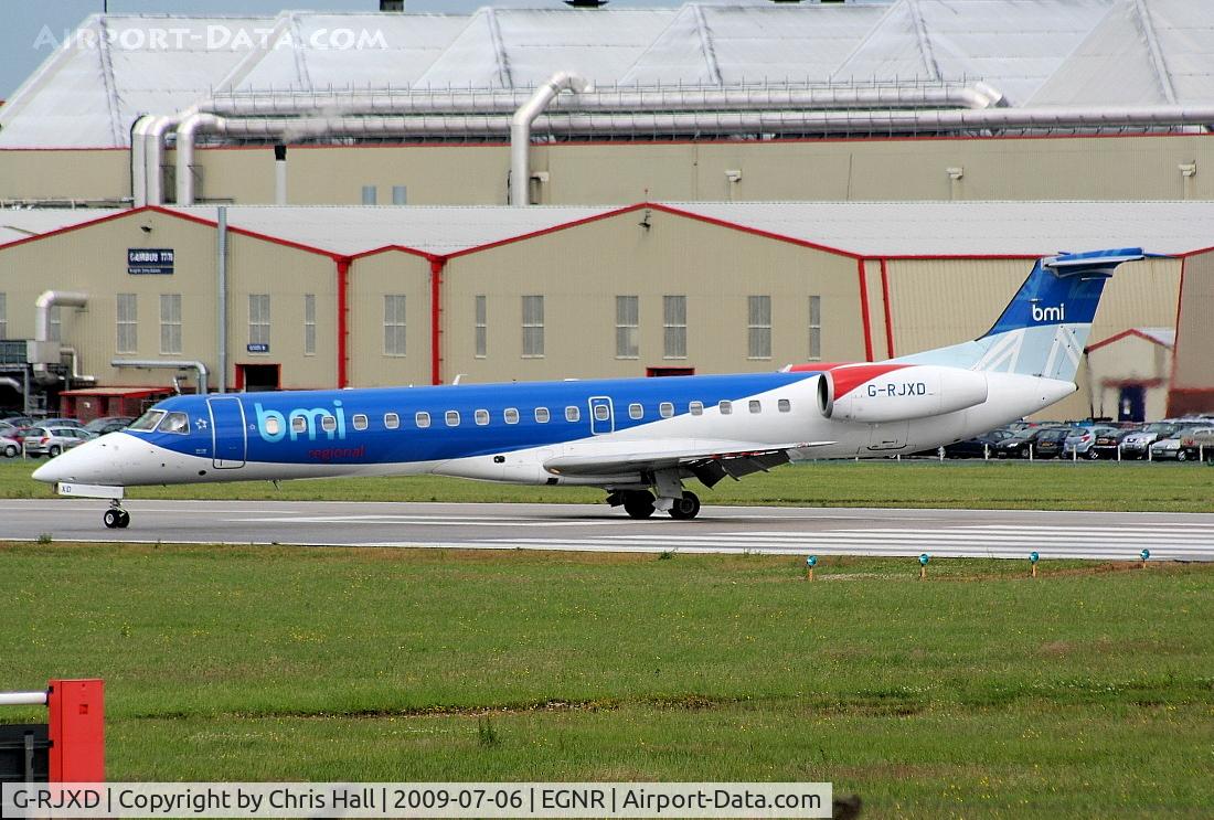 G-RJXD, 2000 Embraer EMB-145EP (ERJ-145EP) C/N 145207, BMI Regional